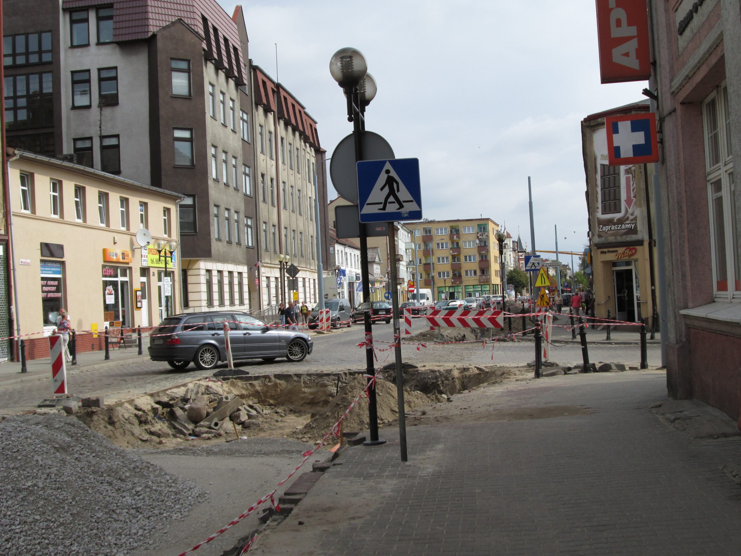 Stare Miasto w Grudziądzu, Przebudowa